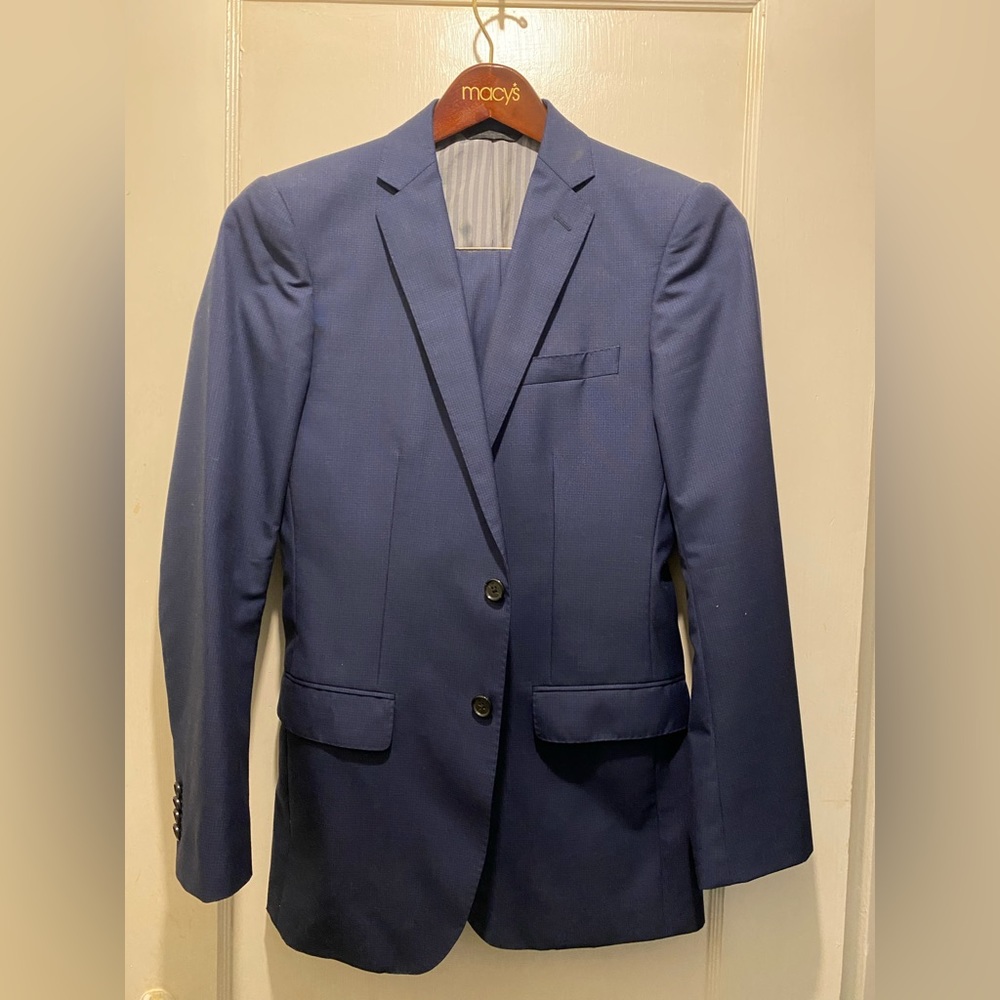 Slim fit banana republic suit